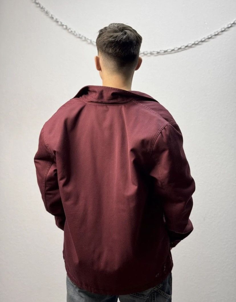 Carhartt Wip Carhartt WIP Jacket Red Work Coat Vintage Size US XL / EU 56 / 4 - 5 Thumbnail