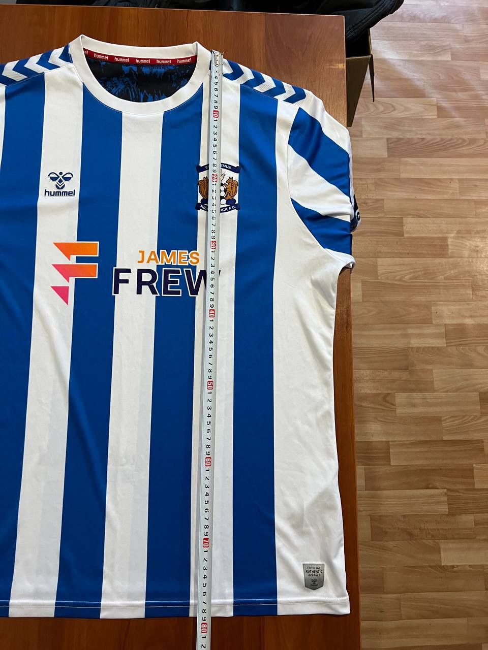 Hummel 2023/25 KILMARNOCK FC HOME SOCCER JERSEY FOOTBALL SHIRT 2XL Size US XXL / EU 58 / 5 - 15 Thumbnail