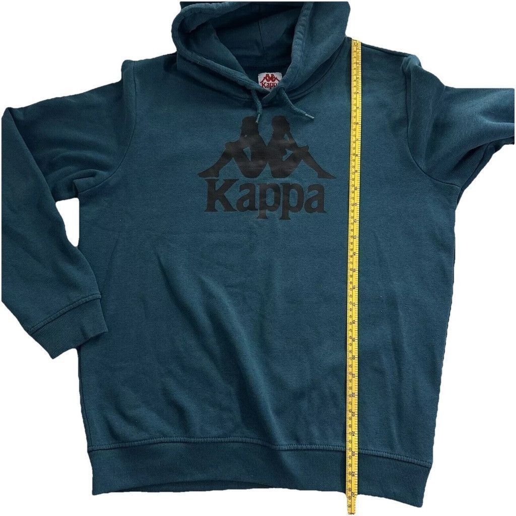 Kappa Vintage Kappa Green Logo Graphic Hoodie Large Long Sleeve Size US L / EU 52-54 / 3 - 6 Thumbnail