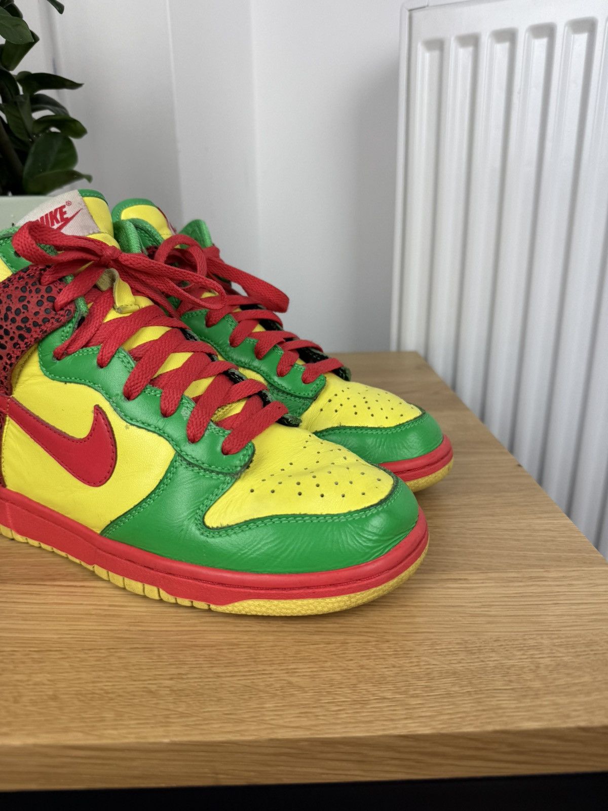 Nike Nike Dunk High Vintage y2k avant garde style shoes Size US 8 / IT 38 - 8 Thumbnail