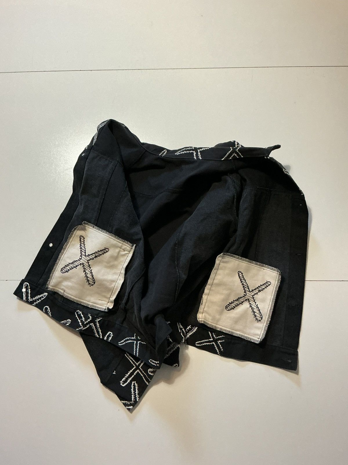 Kaws Kaws X Art Custom Made Sample Denim Jean Trucker Jacket Size US M / EU 48-50 / 2 - 3 Thumbnail
