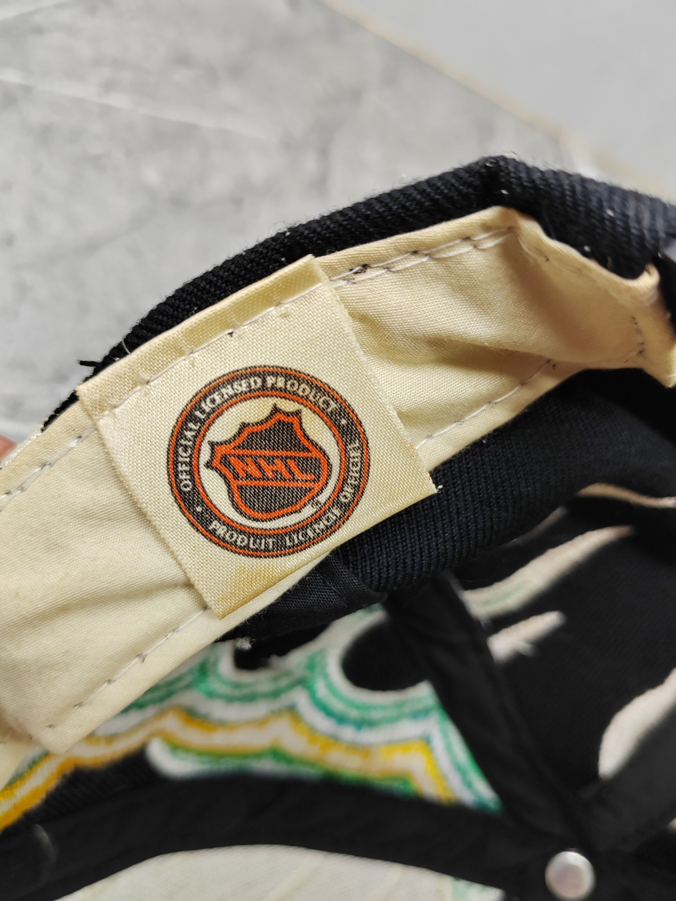 NHL Vintage Mighty Ducks NHL Flames Style Cap Hat Size ONE SIZE - 10 Thumbnail