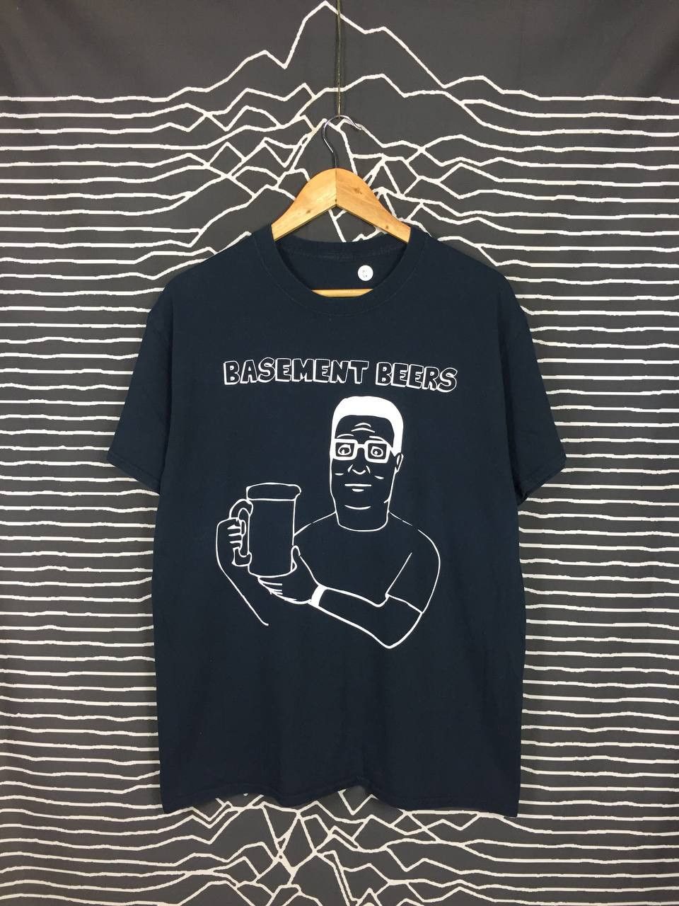 Cartoon Network × Vintage Basement Beers King Of The Hill Animated Sitcom Cartoon Tee Size US L / EU 52-54 / 3 - 1 Thumbnail