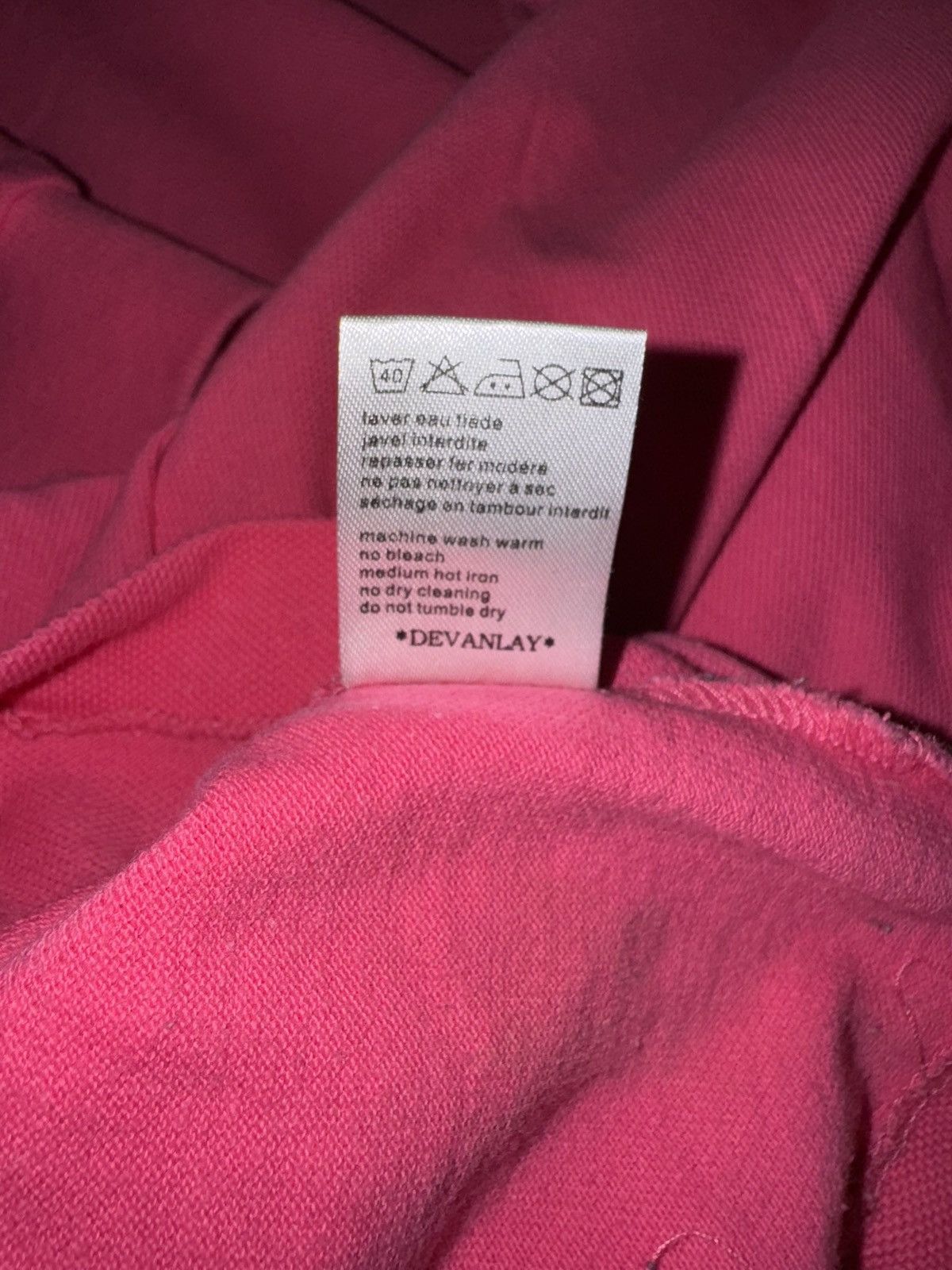 Lacoste Lacoste Pique Pink Polo Long Sleeve Size 8 Size US XL / EU 56 / 4 - 5 Thumbnail