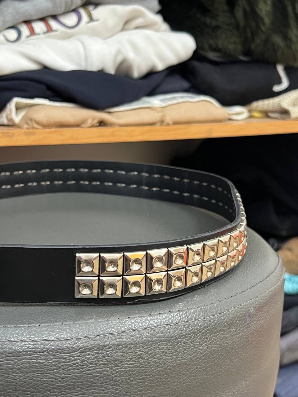 Other Punk B.B Simons Belt Y2K Style Leather USA Size ONE SIZE - 5 Thumbnail