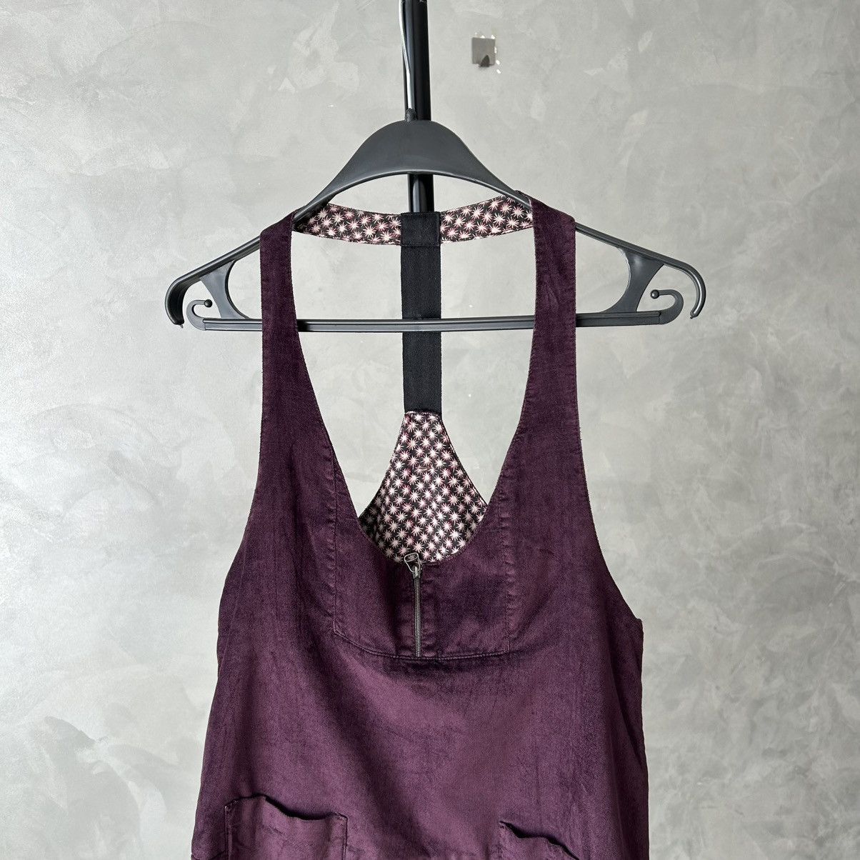 Cop Copine Vintage Cop. Copine Velour Tunic Dress 1 Size S / US 4 / IT 40 - 4 Thumbnail