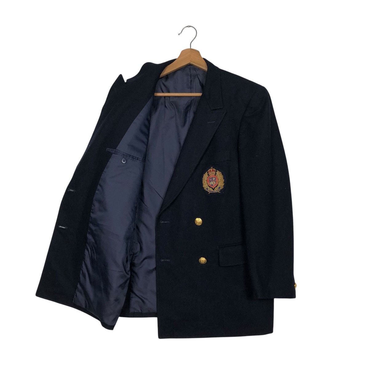 Japanese Brand × Kent & Curwen 📌Vintage Wool Coats Jacket Kents Double Collar Issey Miyake Size US M / EU 48-50 / 2 - 12 Thumbnail