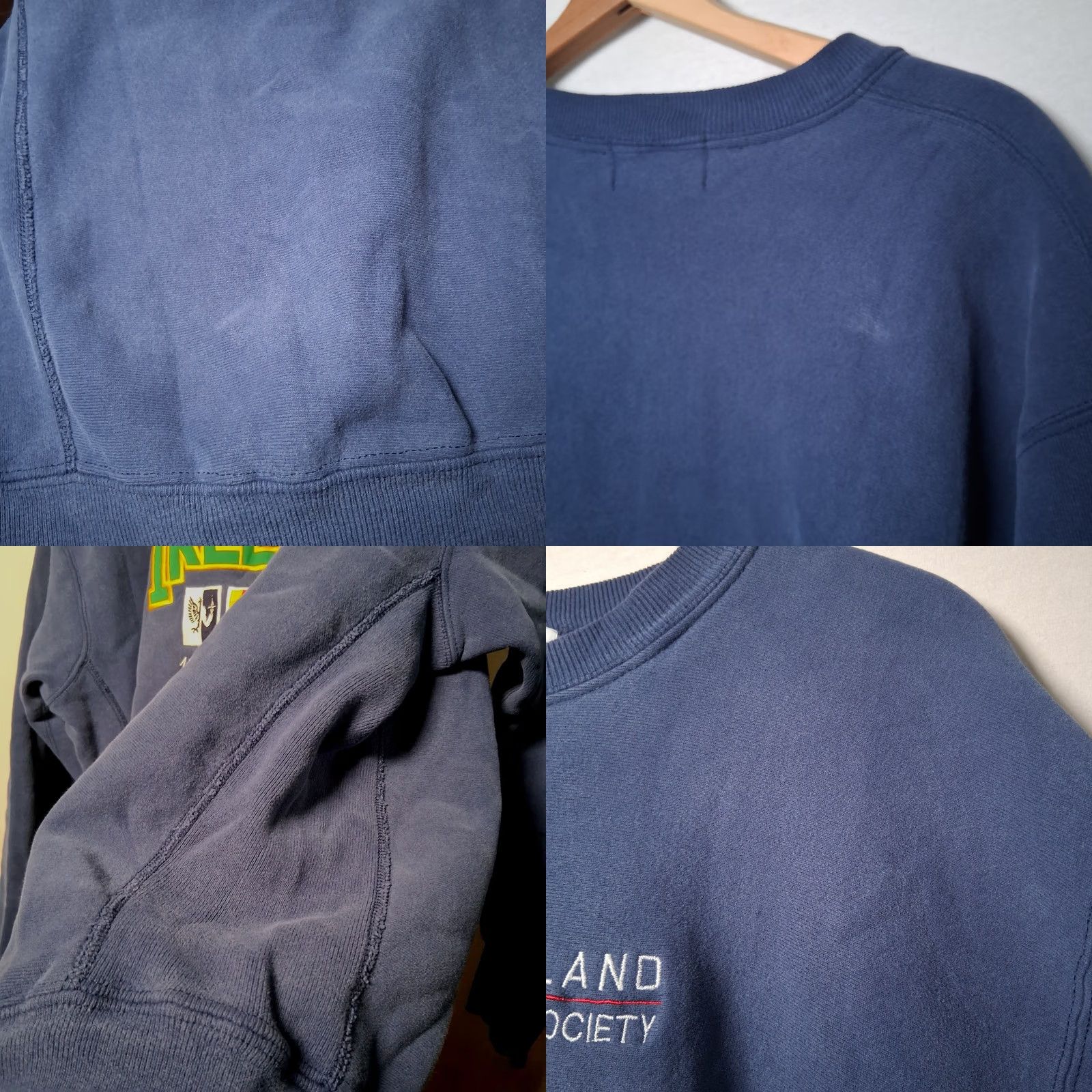 Vintage VINTAGE Cleveland Peace Officers Memorial Society Pipe Band Sweatshirt 2X Ireland Graffiti Blue Men Size US XXL / EU 58 / 5 - 10 Thumbnail