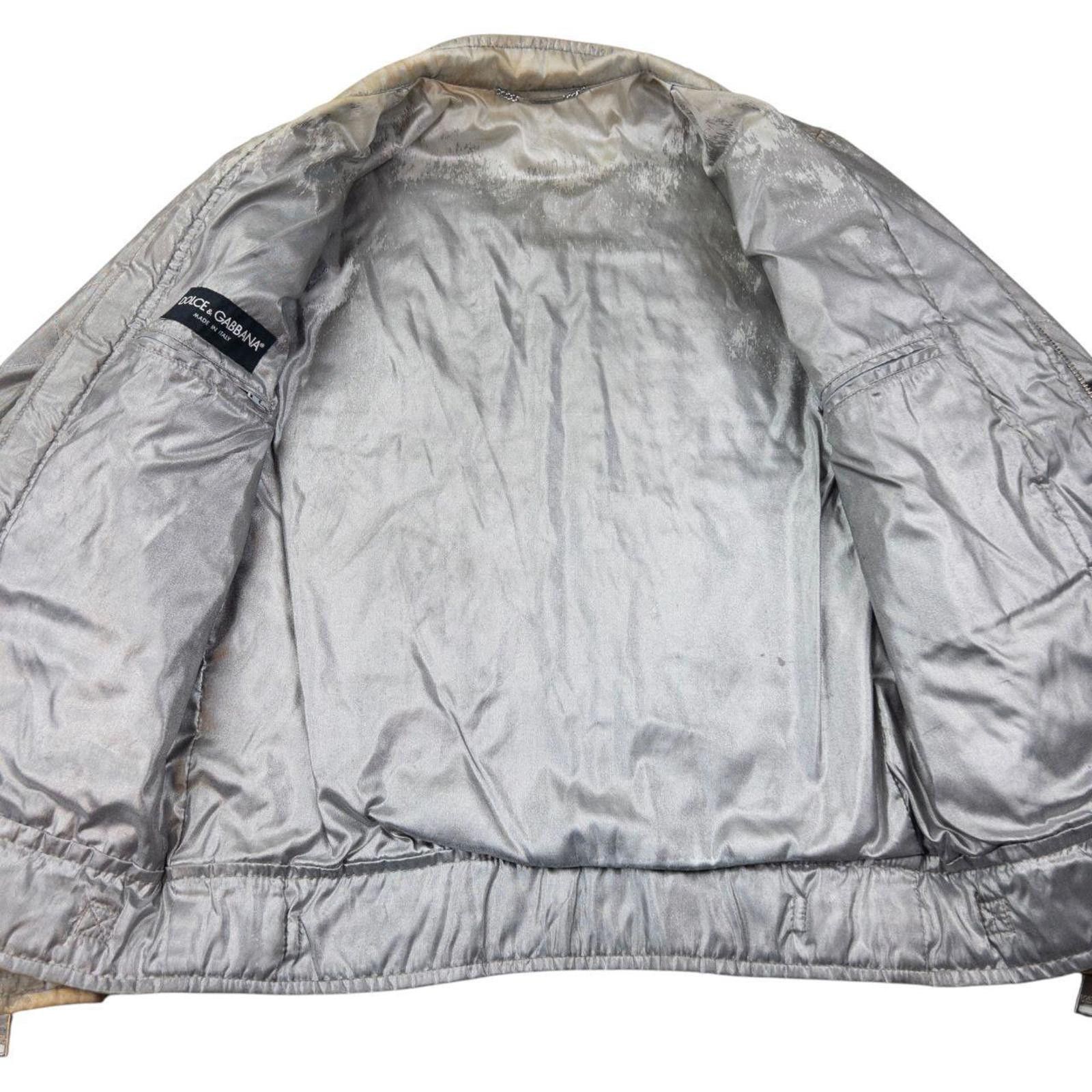 Dolce & Gabbana Vintage Dolce & Gabbana Quilted Biker Jacket Size M Size US M / EU 48-50 / 2 - 5 Thumbnail