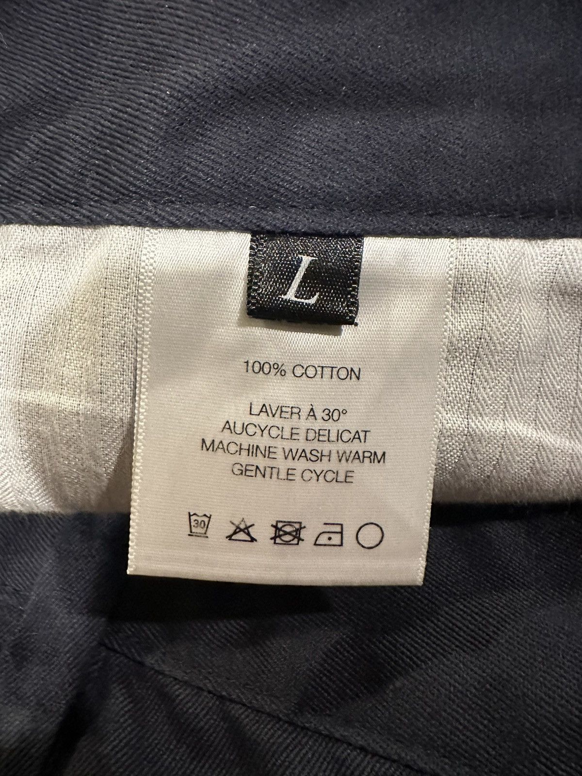 Enfants Riches Deprimes Enfants Riches Deprimes Navy Chino Henri Patch Work Pants Size US 34 / EU 50 - 9 Thumbnail
