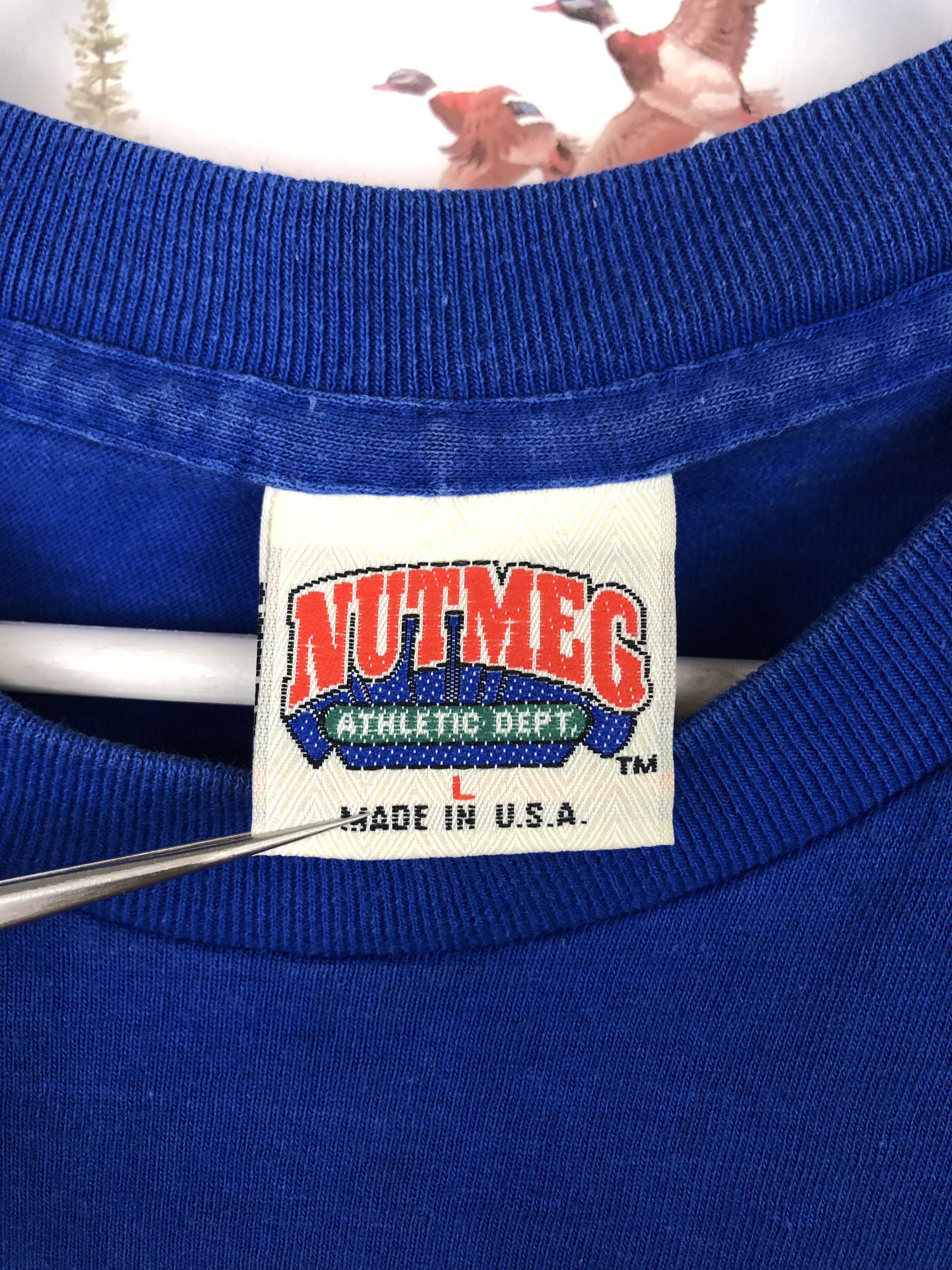 Nutmeg Vintage New York Giants Nutmeg Over Print Shirt Tee Jersey Size L / US 10 / IT 46 - 6 Thumbnail