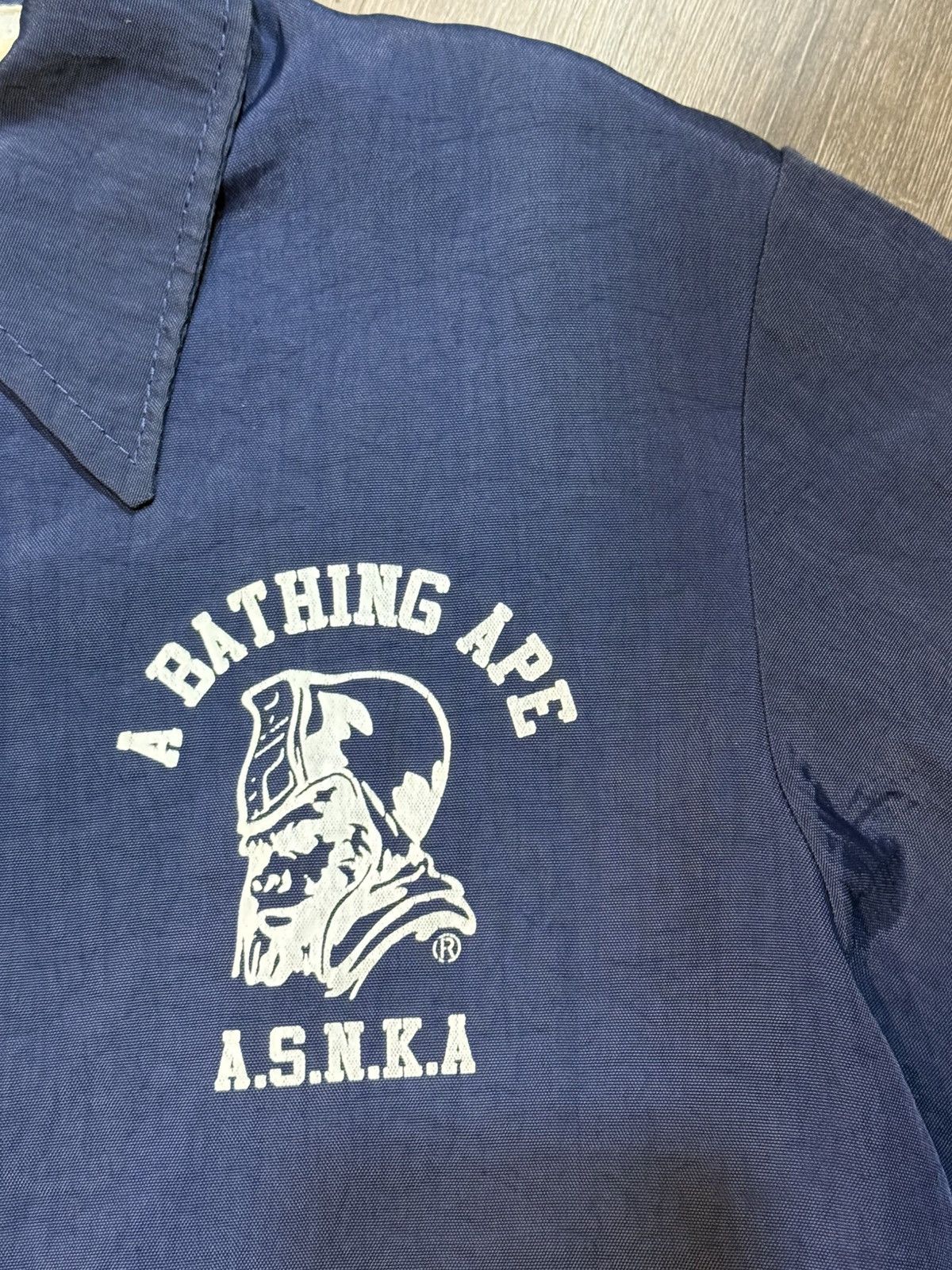 Bape Vintage A Bathing Ape General Nigo Era 90s‼️Coach Jaket Size US M / EU 48-50 / 2 - 20 Thumbnail