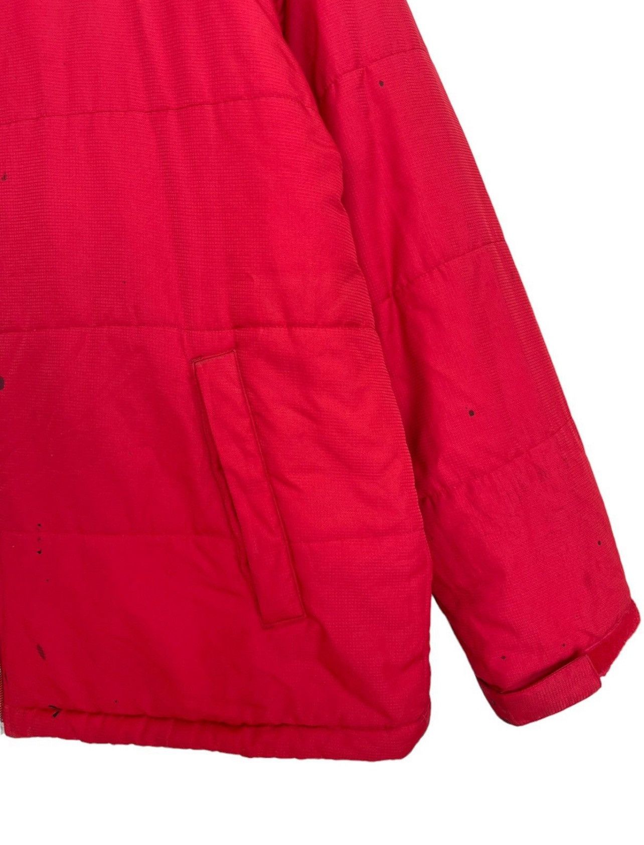 Nike Vintage Nike Down Puffer Distressed Splash Travis Jacket Size US L / EU 52-54 / 3 - 6 Thumbnail