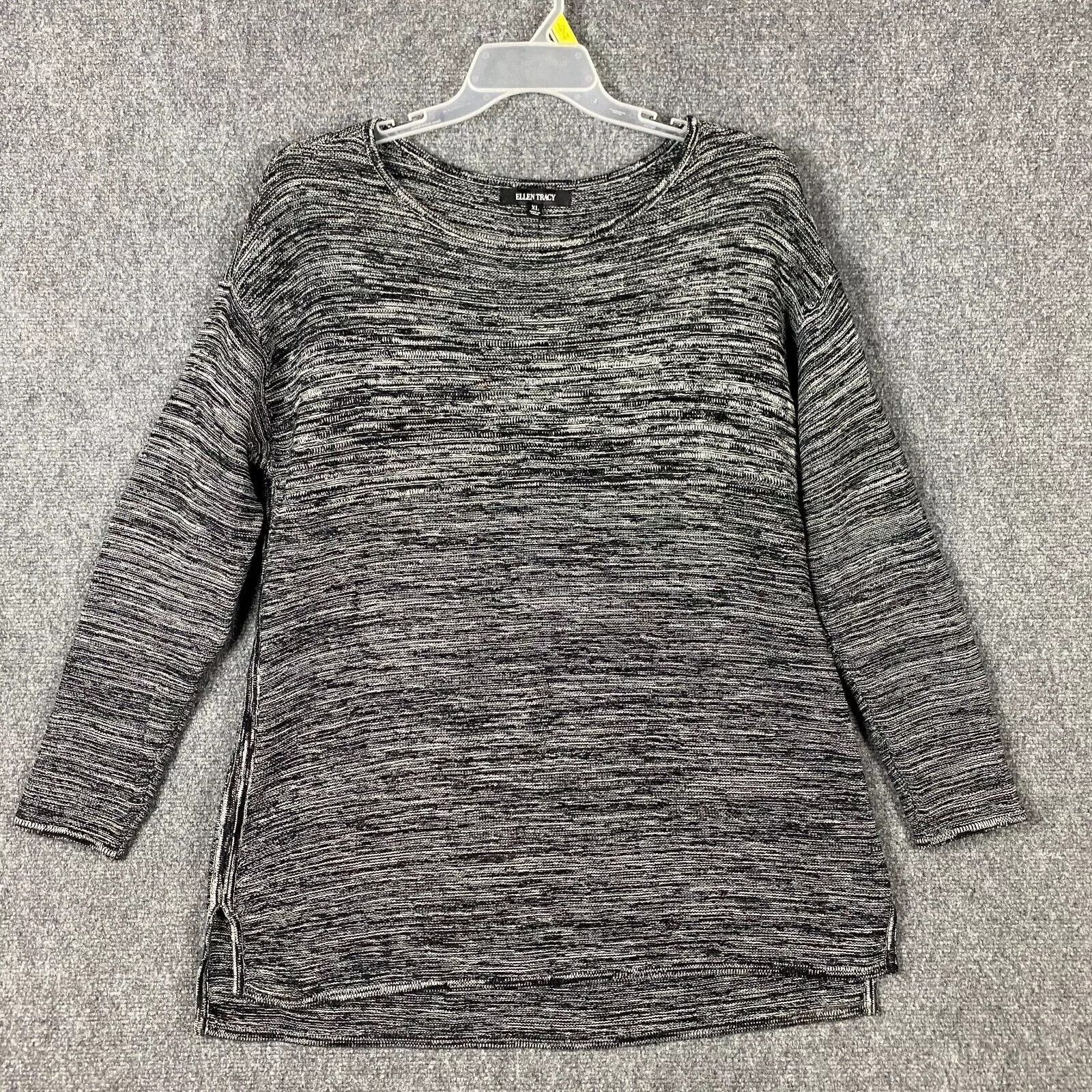 Other Ellen Tracy Sweater XL Women's Pullover Knitted Cotton Size XL / US 12-14 / IT 48-50 - 1 Thumbnail
