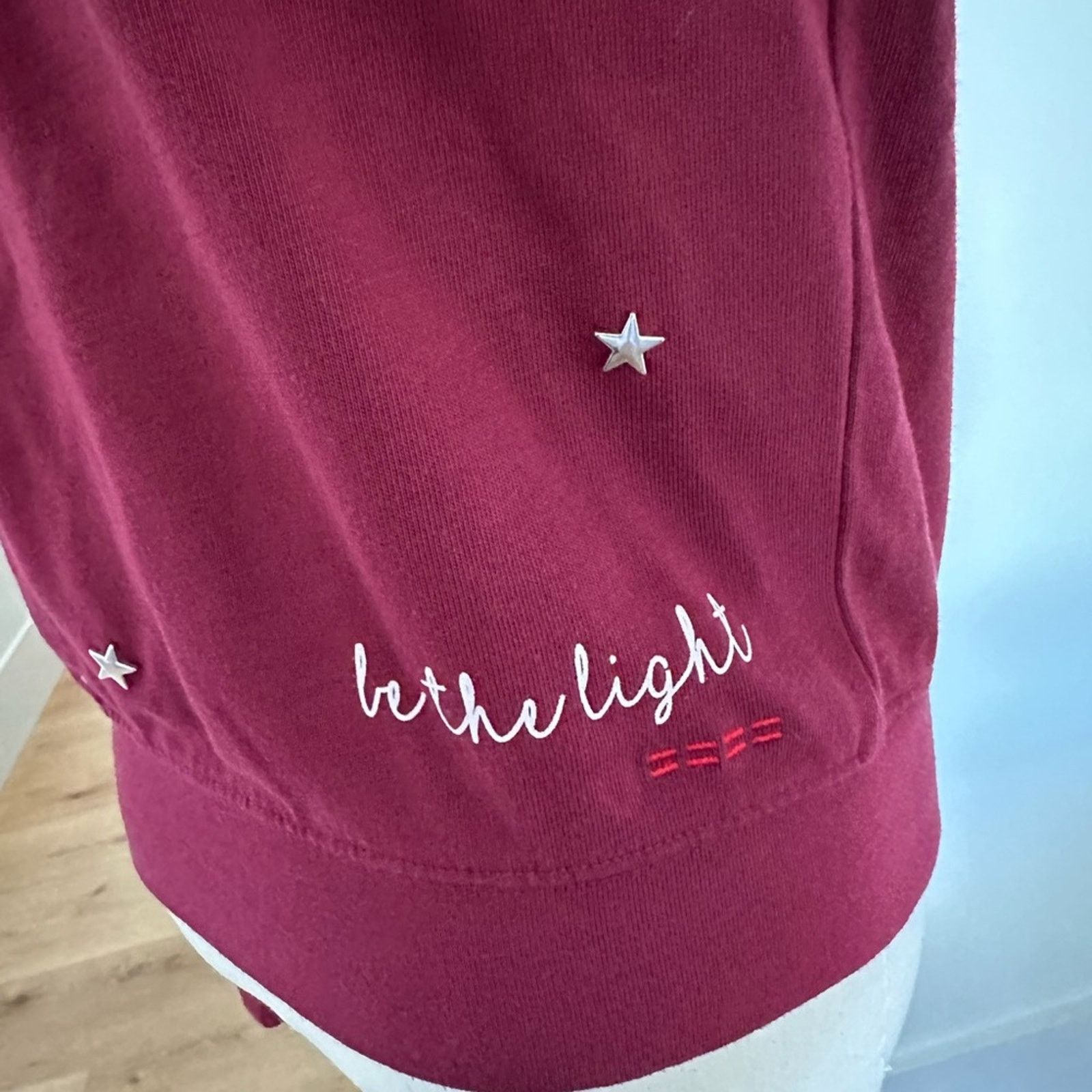 Other NWOT Peace love world Star studded embroidered Hoodie! Small Size S / US 4 / IT 40 - 9 Thumbnail