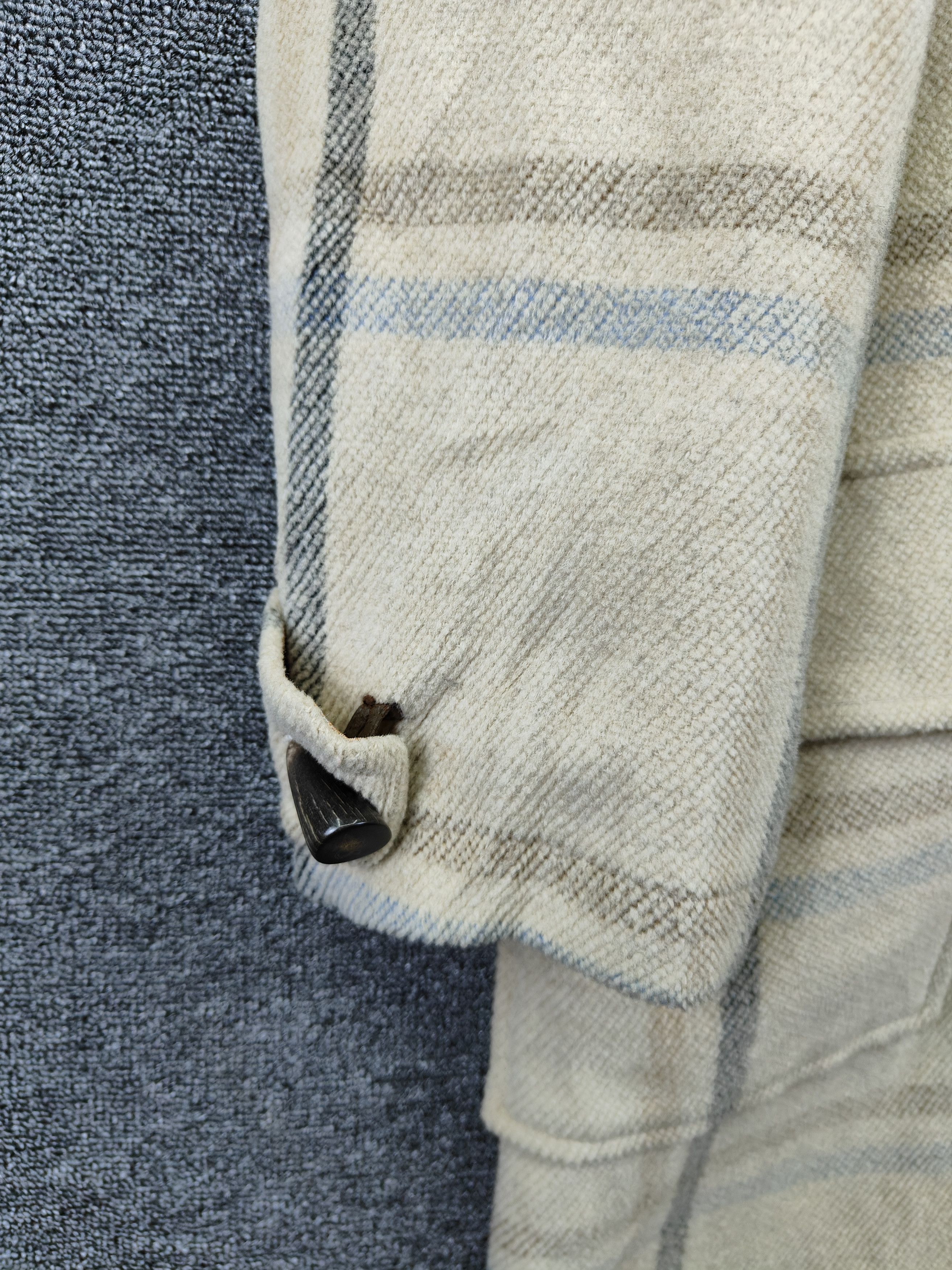Aquascutum Aquascutum Checked Double Breasted Wool Duffle Coat Size US L / EU 52-54 / 3 - 4 Thumbnail