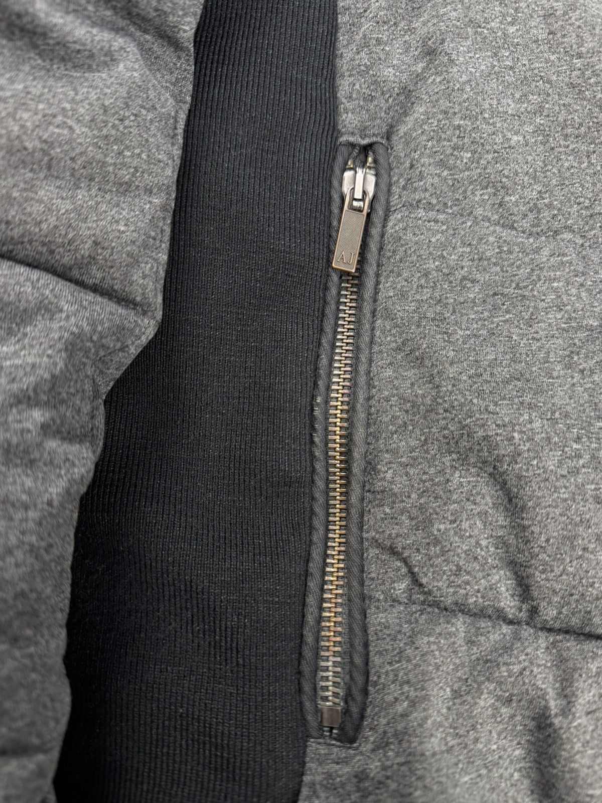 Armani Armani Jeans AJ Grey Hooded Puffer Jacket Size 52 Size US L / EU 52-54 / 3 - 7 Thumbnail