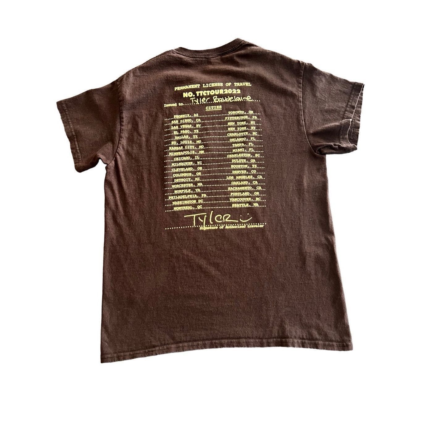 Vintage Tyler the creator shirt from the 2022 cmiygl tour T-Shirt si Size US M / EU 48-50 / 2 - 3 Thumbnail