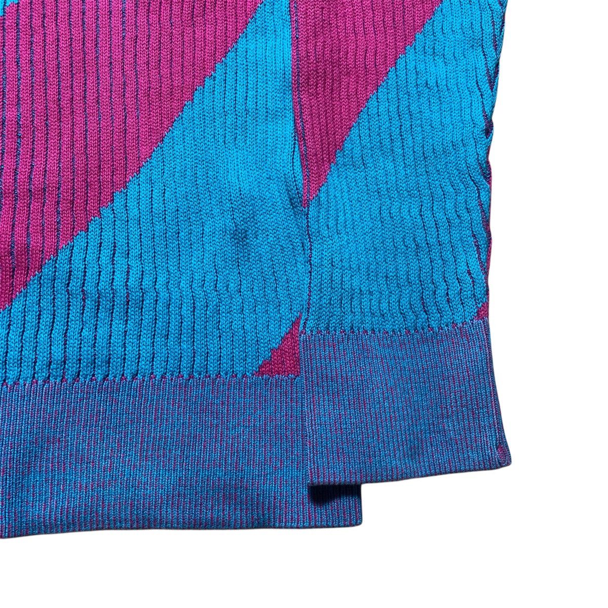Issey Miyake Vintage Issey Miyake Knit Two Tone Colour Sweater Size US M / EU 48-50 / 2 - 5 Thumbnail