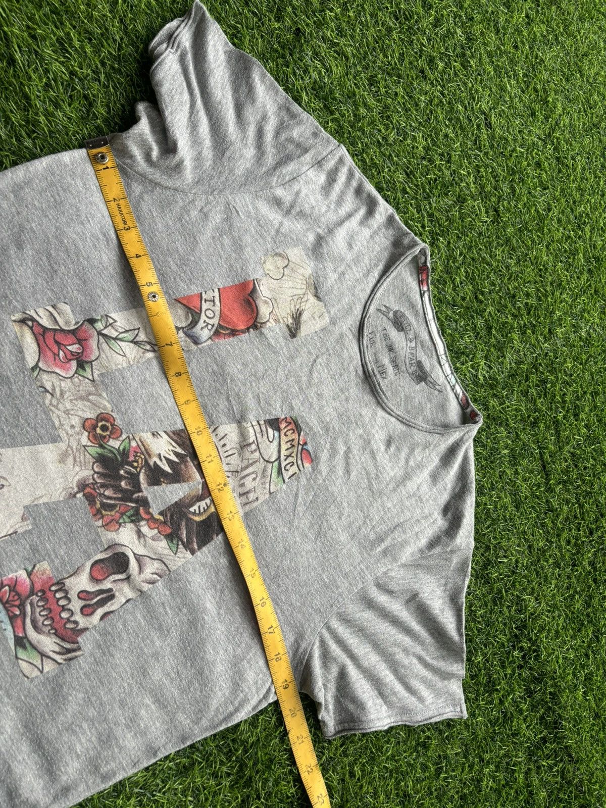 Hysteric Glamour Y2k LA Skull Tshirt Size US L / EU 52-54 / 3 - 6 Thumbnail