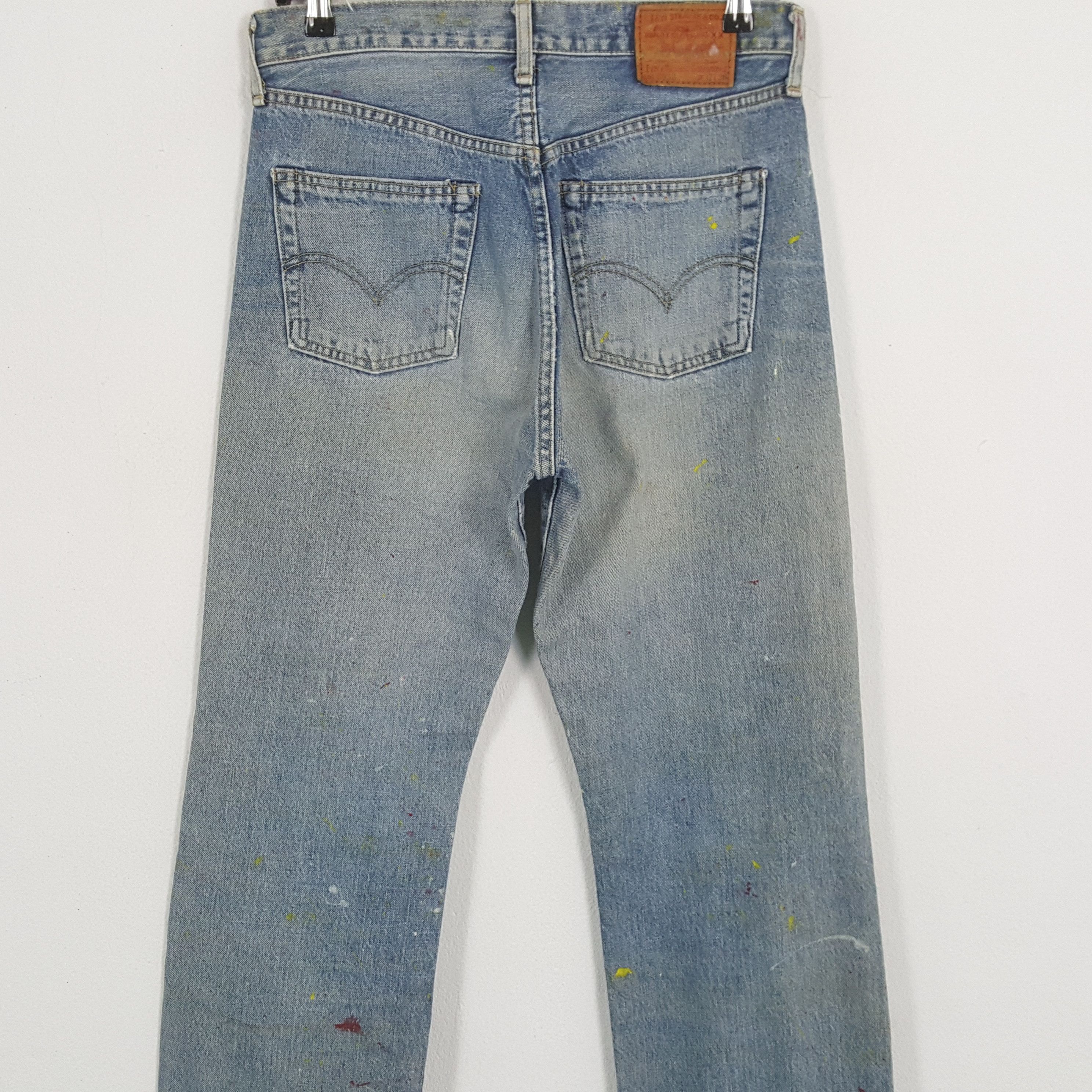 Levi's × Vintage LEVI'S Selvedge Streetwear Style Distressed Jeans Size US 31 - 5 Thumbnail
