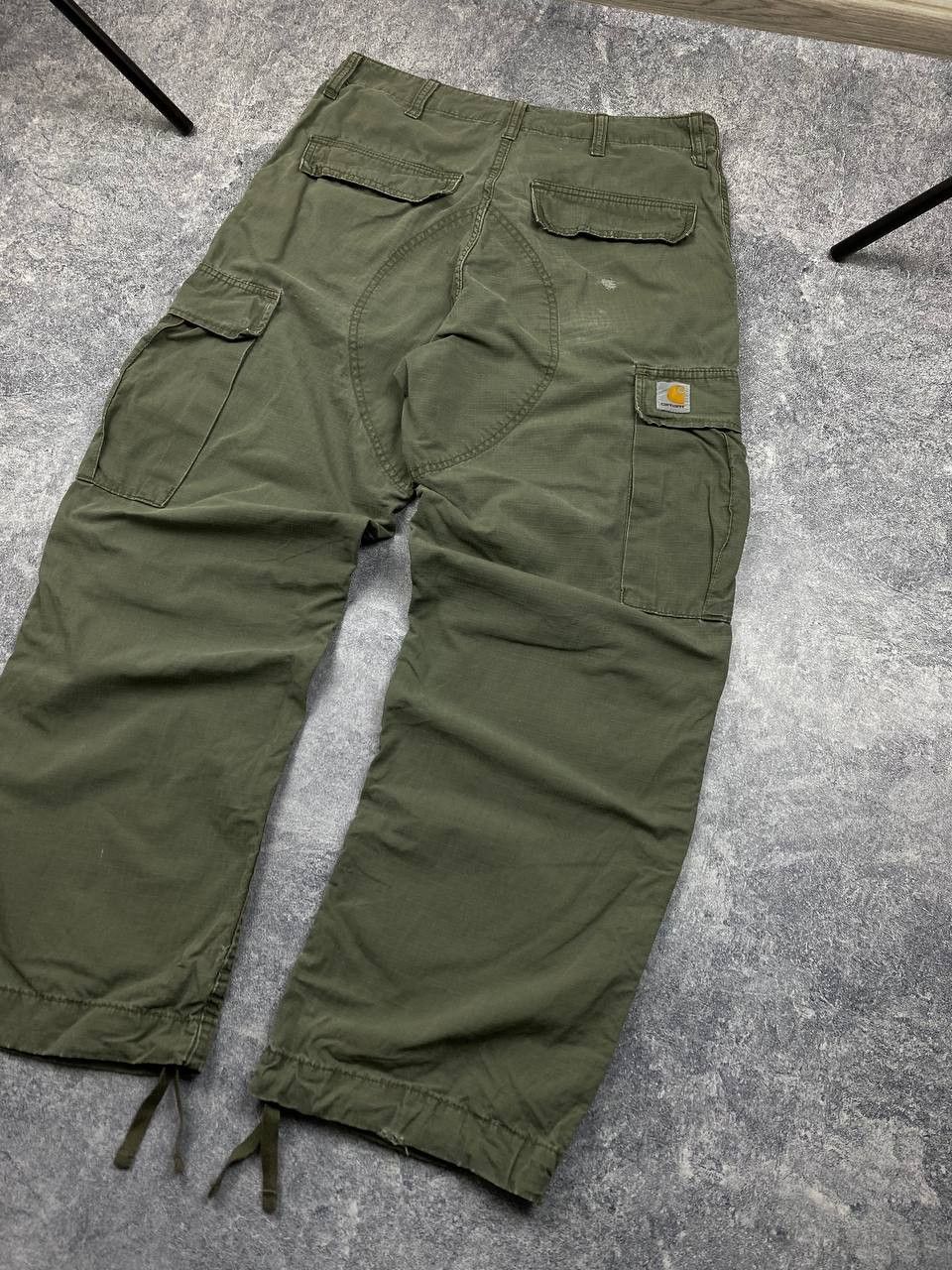 Carhartt × Carhartt Wip × Vintage Vintage Carhartt Cargo Pants Size US 29 - 3 Thumbnail