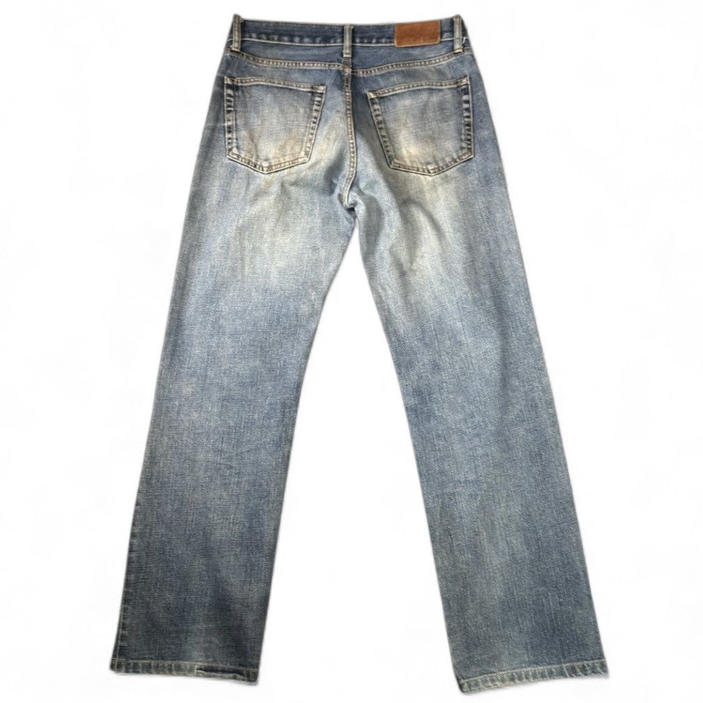 Undercover × Uniqlo 🔥🇯🇵 Vintage 90s S002 Uniqlo Dirty Distressed Jeans Denim Size US 31 - 2 Thumbnail