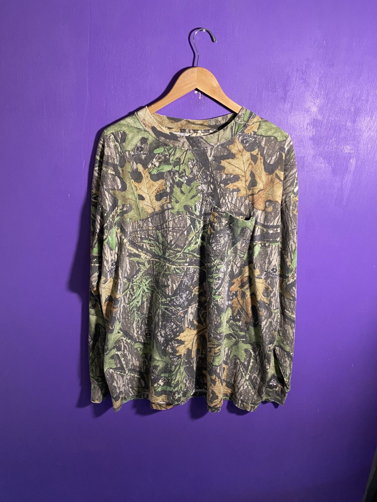 Mossy Oaks Vintage 90s Mossy Oak essential camo long-sleeve Size US XL / EU 56 / 4 - 1 Thumbnail