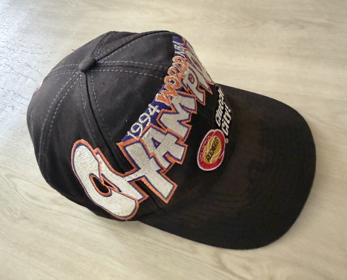 Vintage Vintage Logo 7 1994 Houston Rockets Championship SnapBack ** Size ONE SIZE - 4 Thumbnail