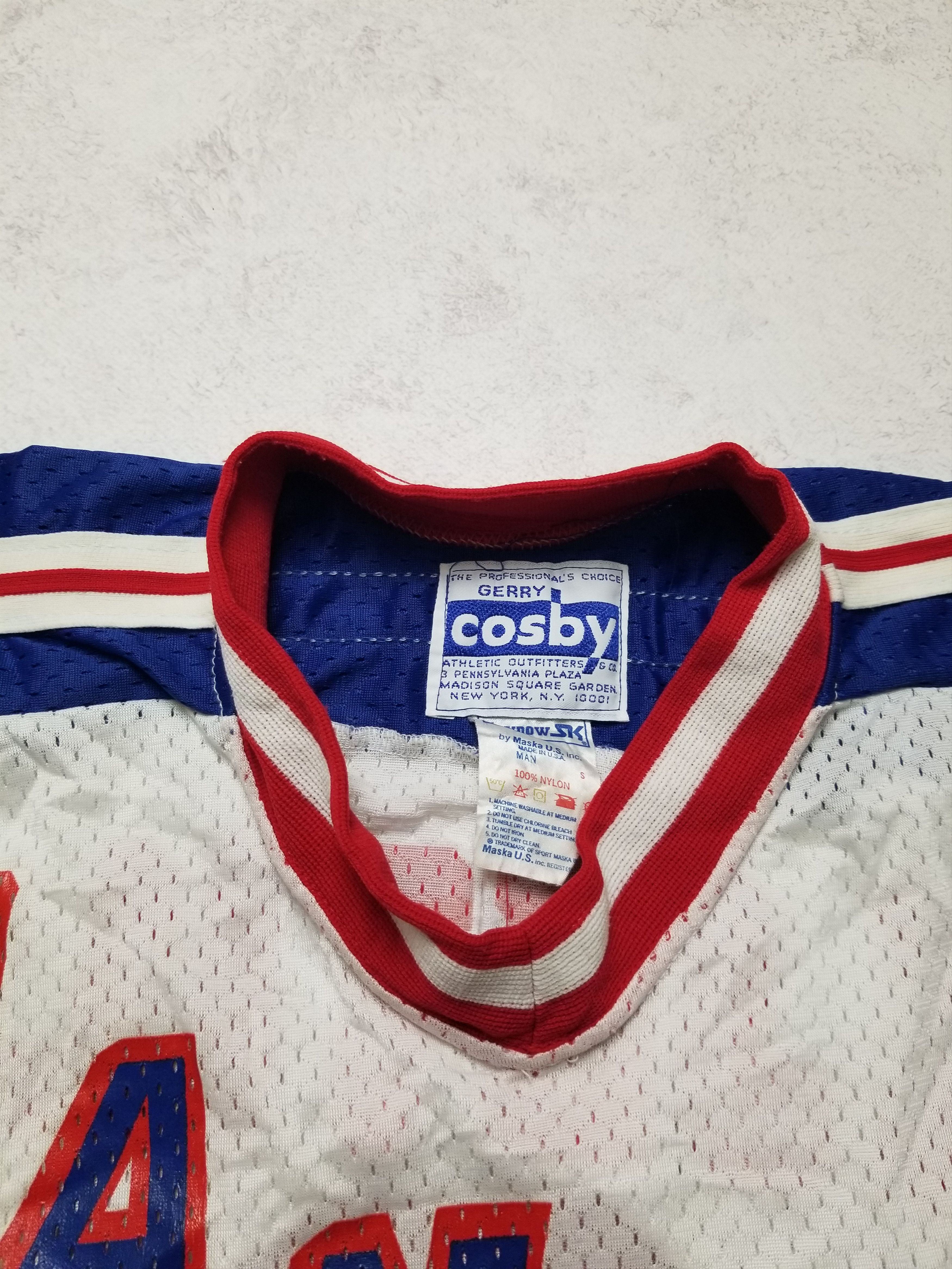 Other NY Rangers Kjetil #9 GERRY COSBY Sandow SK by Maska Jersey Size US S / EU 44-46 / 1 - 6 Thumbnail