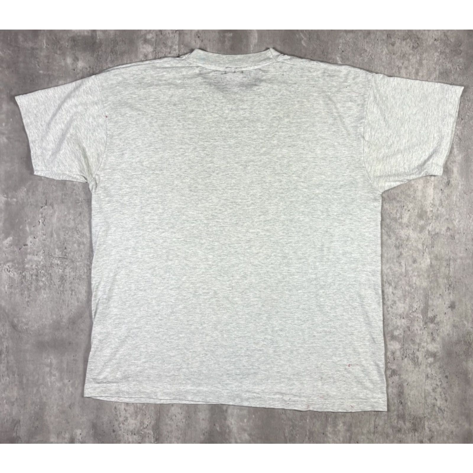 Fruit Of The Loom VINTAGE New Orleans Jazz Club Art T Shirt Gray XL 90s Cotton Fruit of the Loom Mens Crew Neck Short Sleeve Graphic Print Distressed Size US XL / EU 56 / 4 - 2 Thumbnail