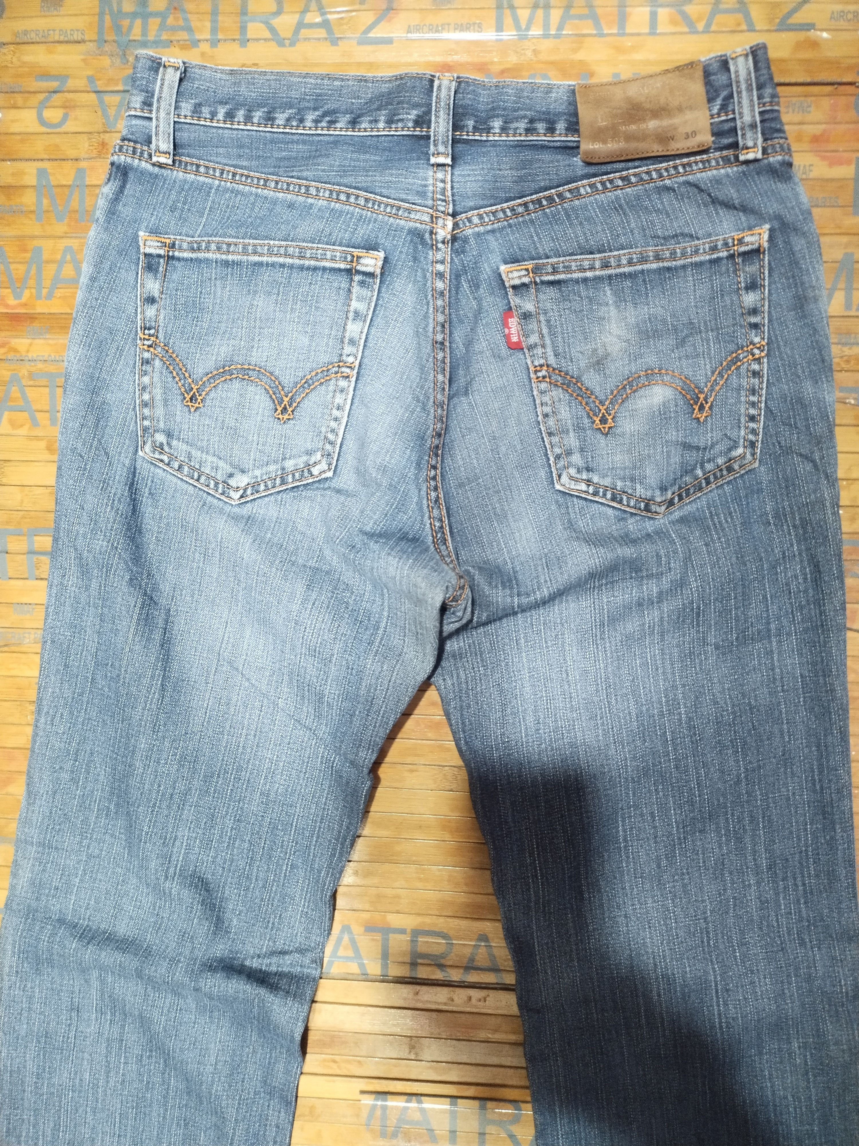 Edwin × Japanese Brand × Vintage Jeans Edwin 503 "Vintage" Sz 30" Size US 30 / EU 46 - 12 Thumbnail