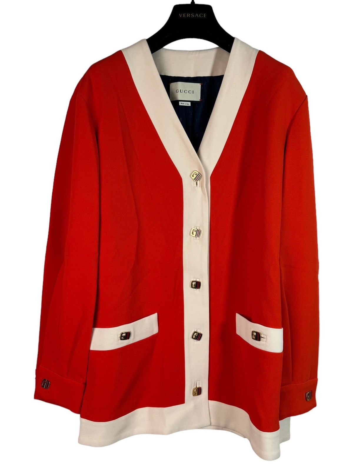 image of Gucci Blazer in Red, Women's (Size Small)