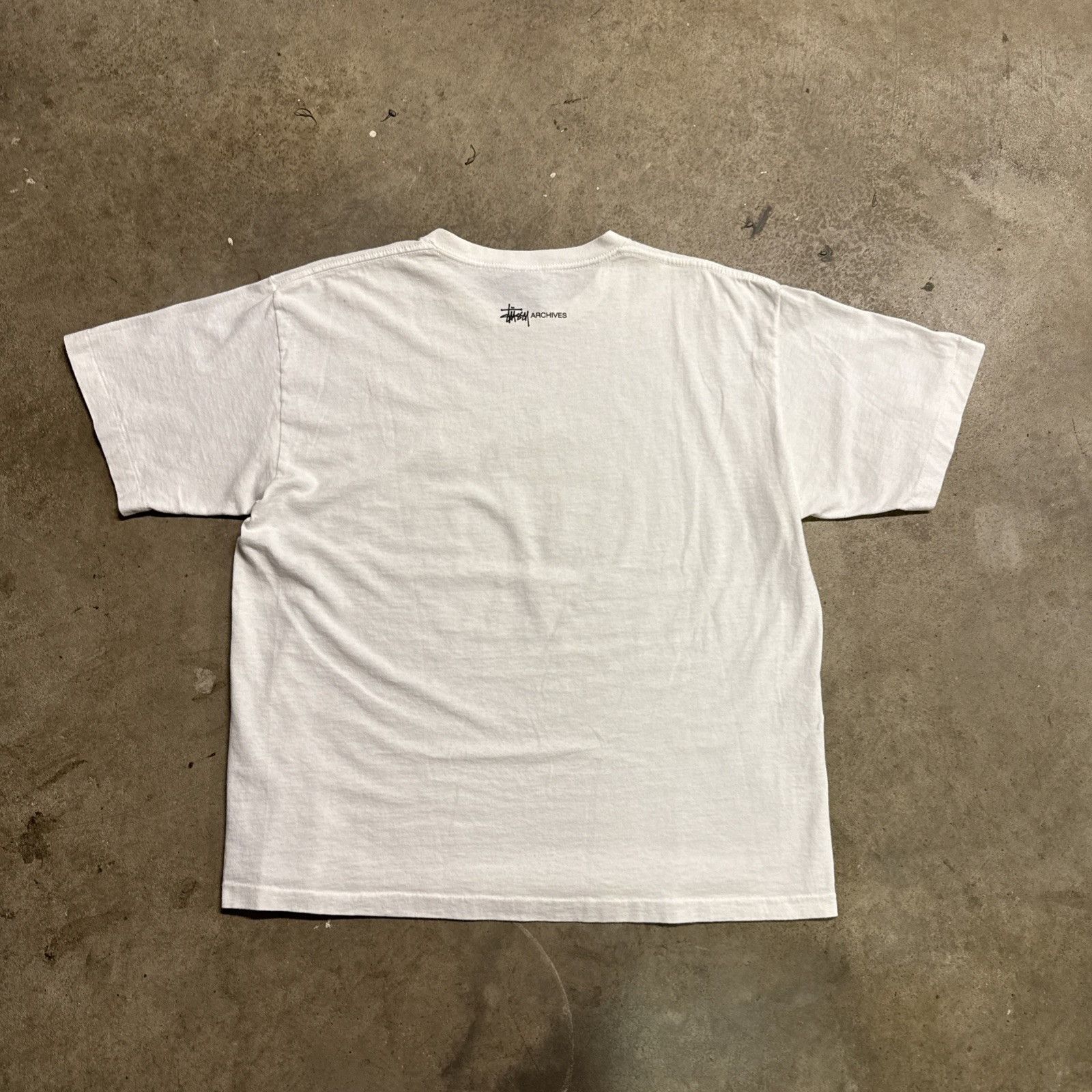 Stussy Vintage Stussy Shirt Mens Large White 90s Skateboarding Size US L / EU 52-54 / 3 - 7 Thumbnail