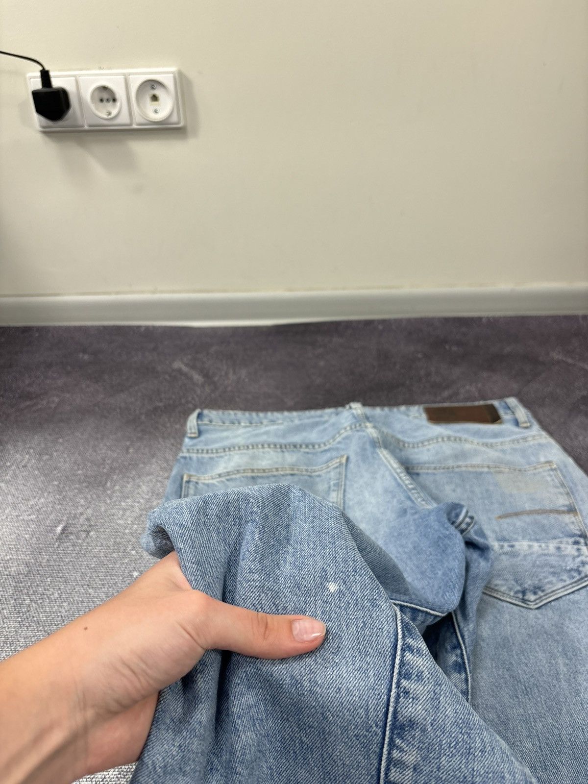 G-Star Vintage G-Star Raw Restored Arc Relaxed Tapered Denim Jeans Size US 32 / EU 48 - 19 Thumbnail