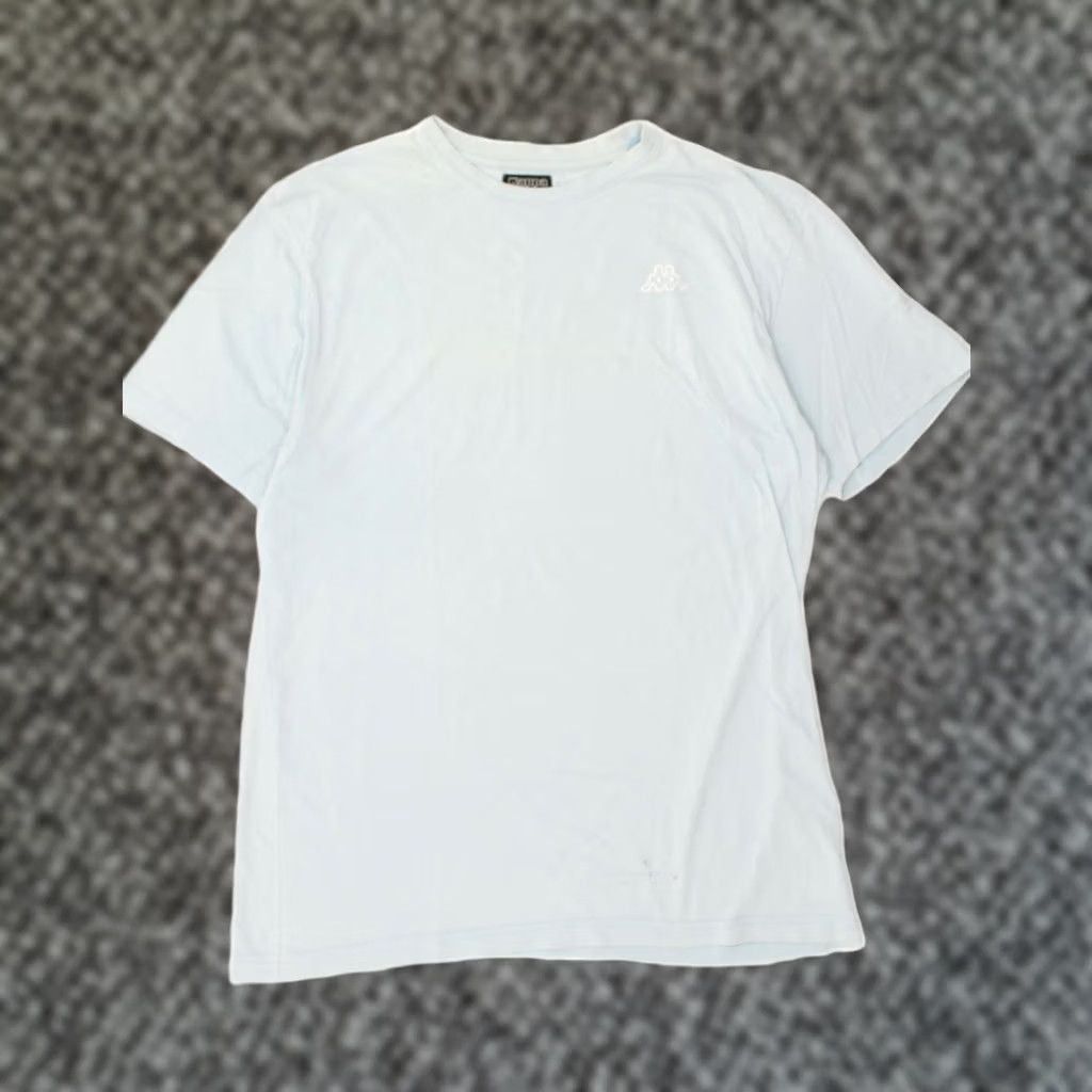 Kappa KAPPA Mens T-Shirt Top Blue 2XL Cotton Size US XXL / EU 58 / 5 - 1 Thumbnail