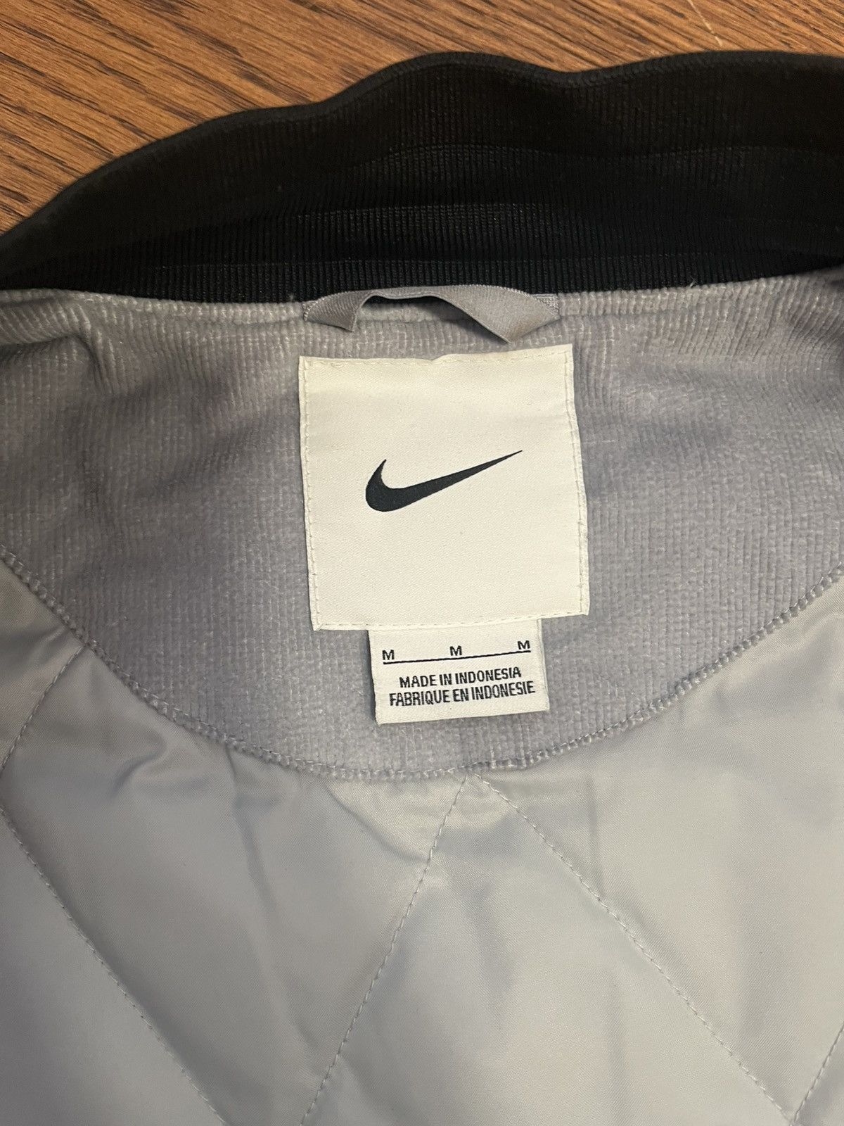 Nike Gray Nike bomber jacket Size US M / EU 48-50 / 2 - 5 Thumbnail