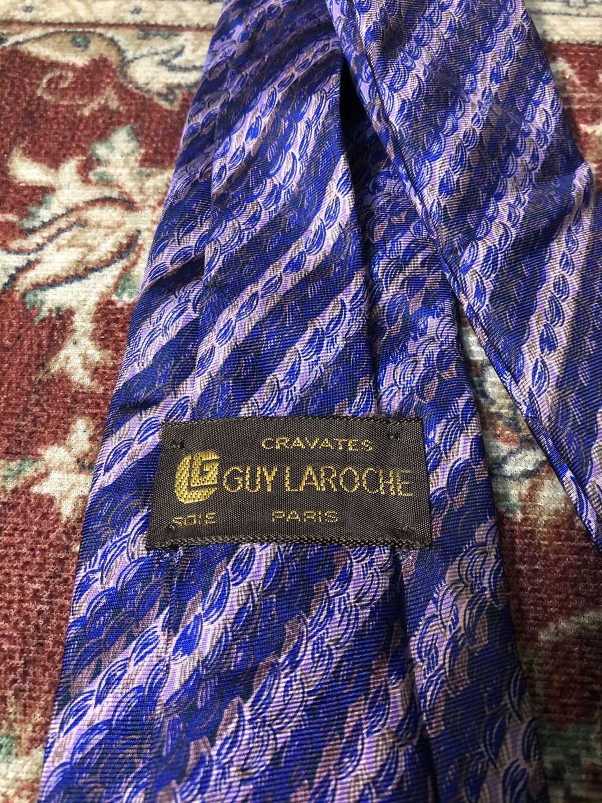 Guy Laroche × Vintage Guy laroche tie Size ONE SIZE - 5 Thumbnail