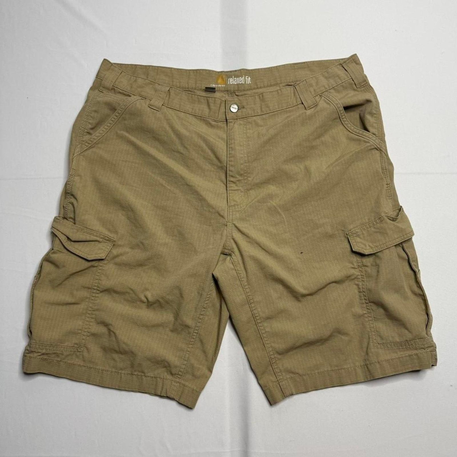 Carhartt Cahartt Khaki Cargo Relaxed Fit Short Size 42 Size US 42 / EU 58 - 1 Thumbnail