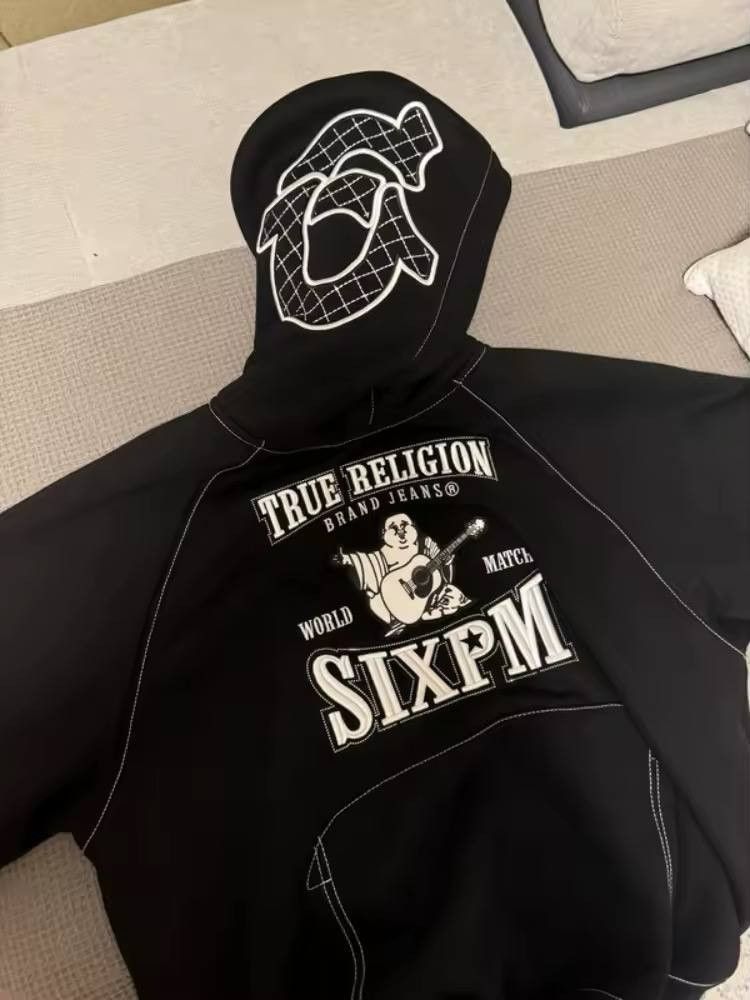Japanese Brand × Vintage retro hooded sweatshirt Size US XXL / EU 58 / 5 - 1 Thumbnail
