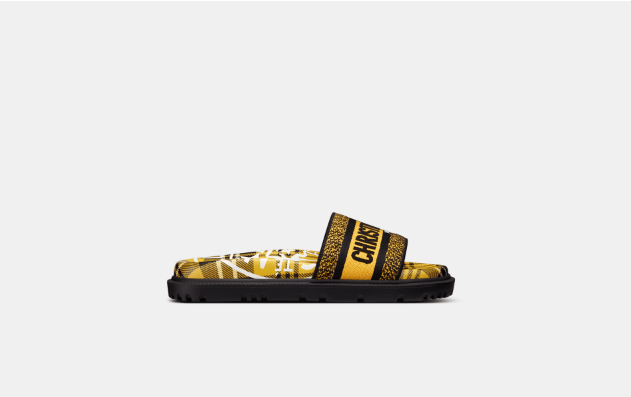 image of Dior O1Bcso1Str0524 Slide In Yellow, Women's