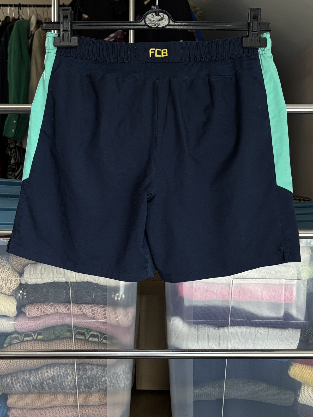 Nike Nike FC Barcelona FCB Football Soccer Shorts Kids Size Size US 26 / EU 42 - 4 Thumbnail