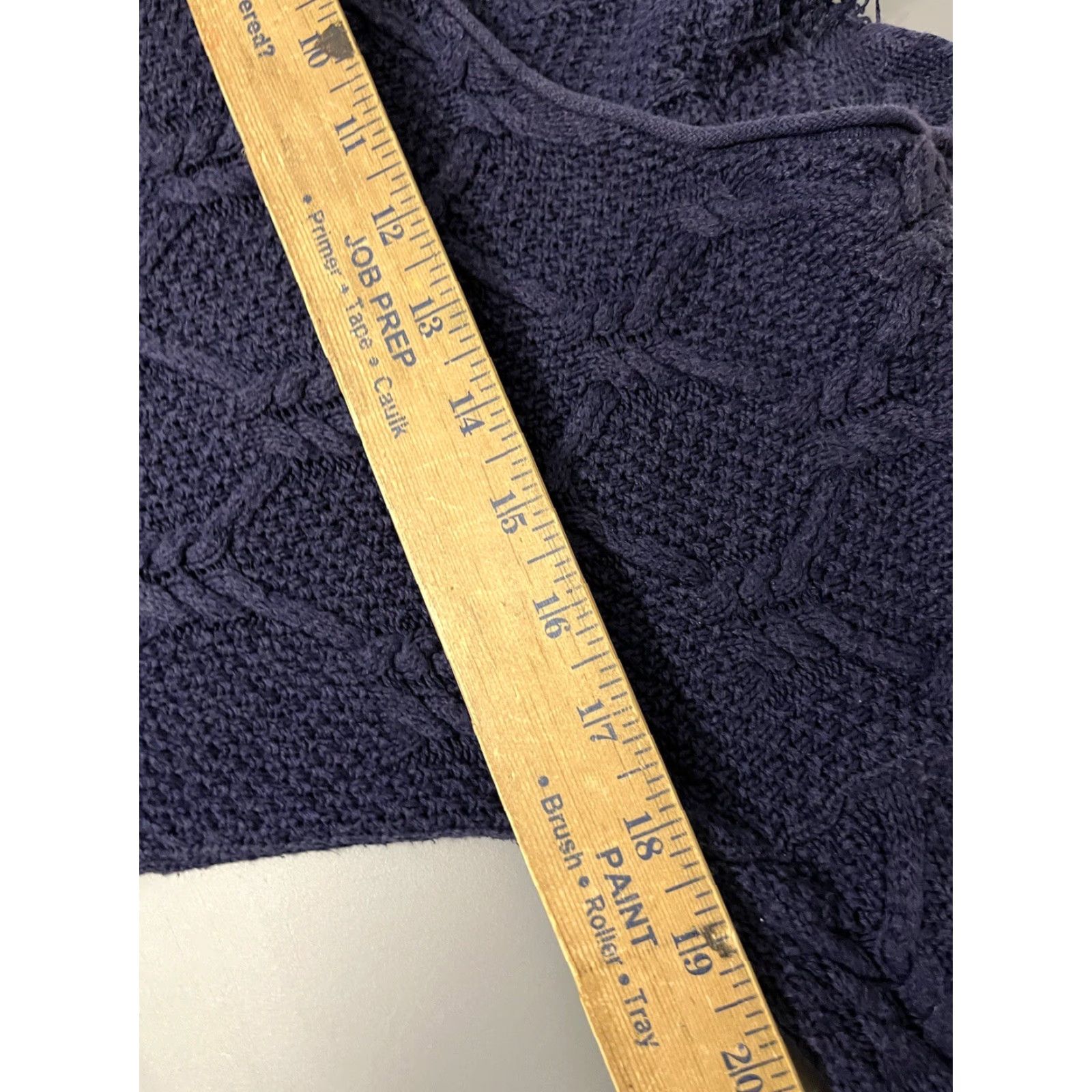 Gap Gap Navy Blue Cable Knit V Neck Pullover Sweater Casual Wear Women's Size XS Size XS / US 0-2 / IT 36-38 - 5 Thumbnail