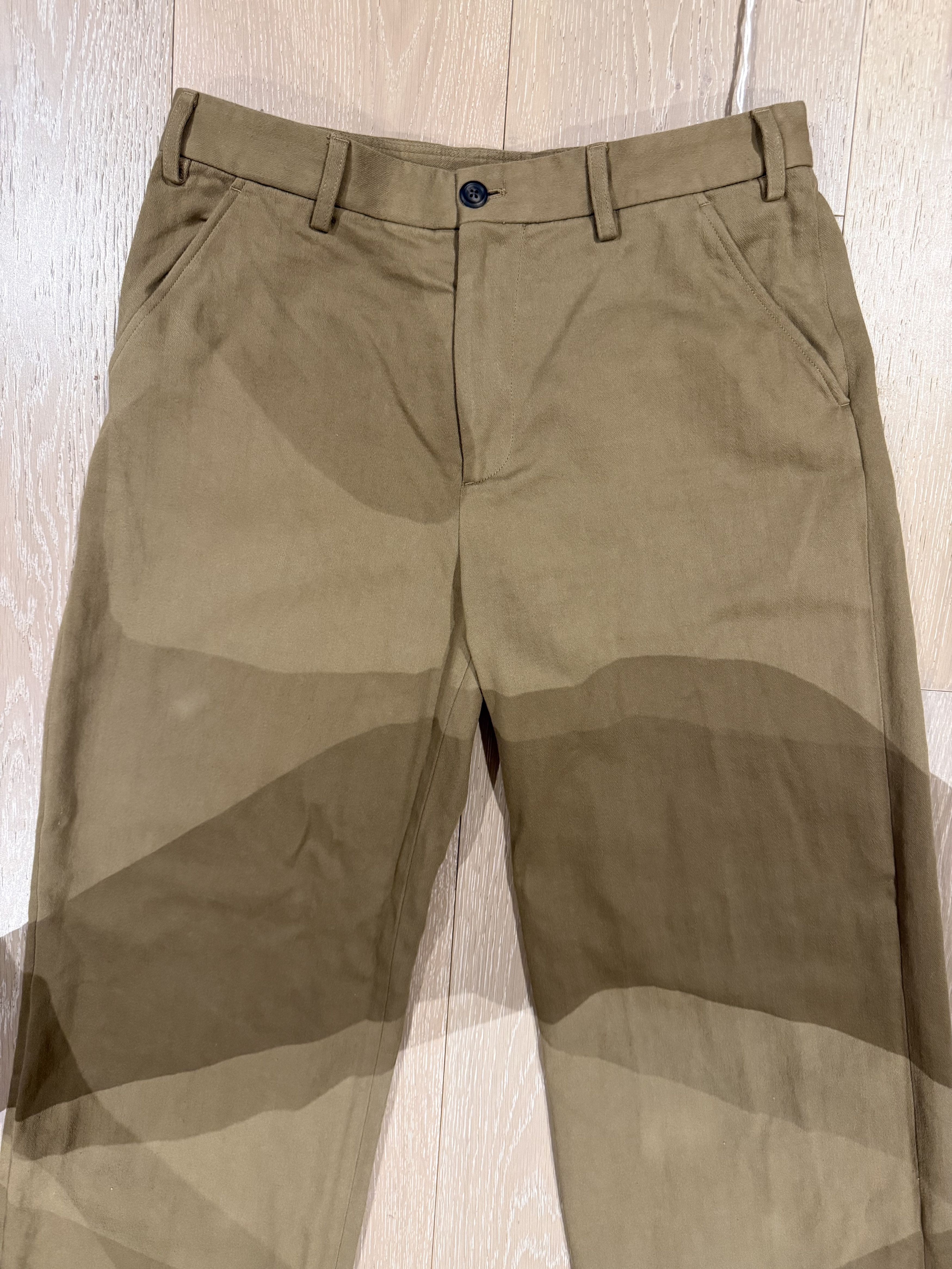 Our Legacy 💚 2024 Our Legacy Sailor Trouser Olive Broken Sateen 48 NEW Size US 32 / EU 48 - 8 Thumbnail