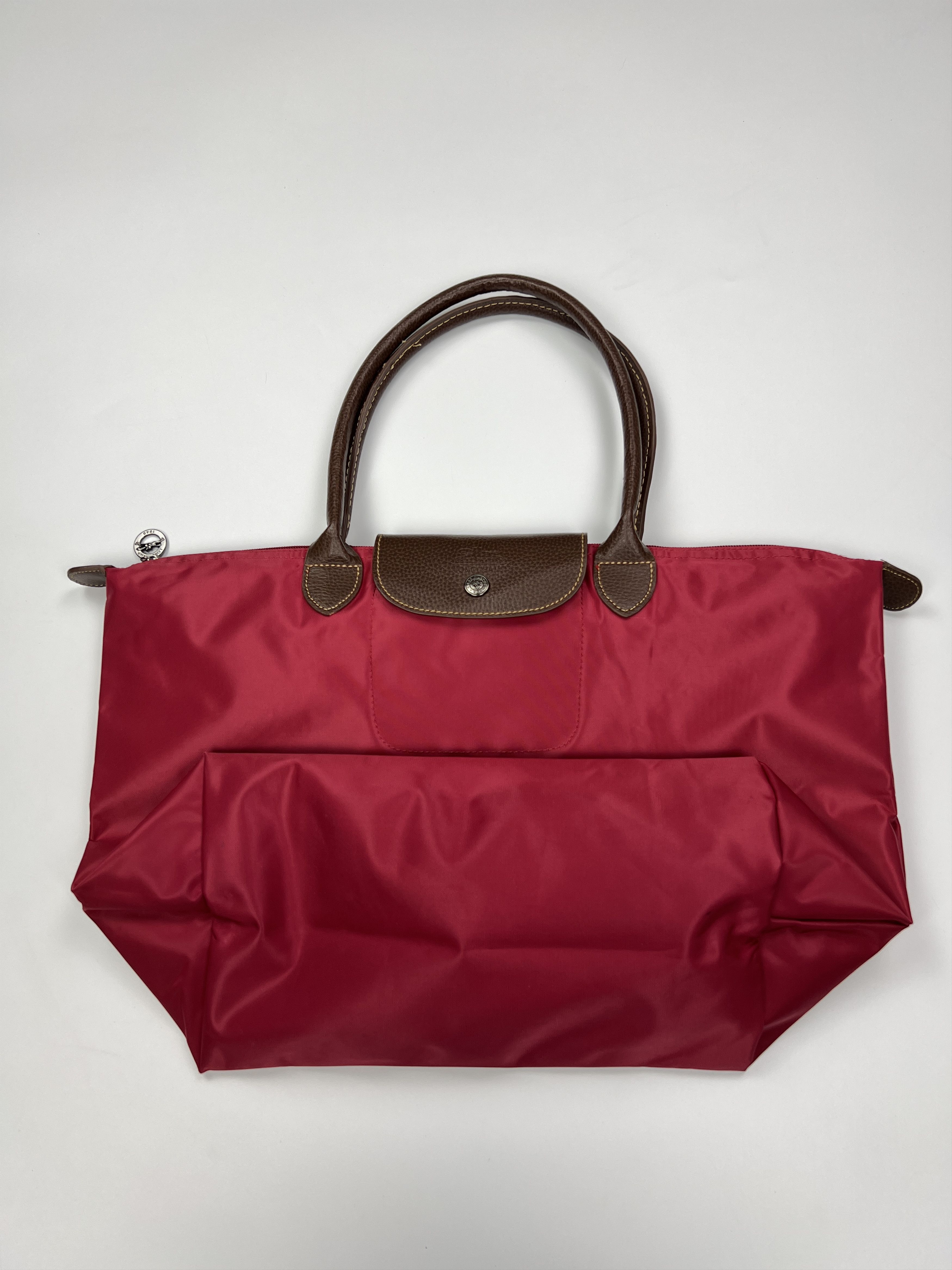 Vintage Longchamp Style Pliage Top Handle Nylon Bag Size ONE SIZE - 2 Thumbnail