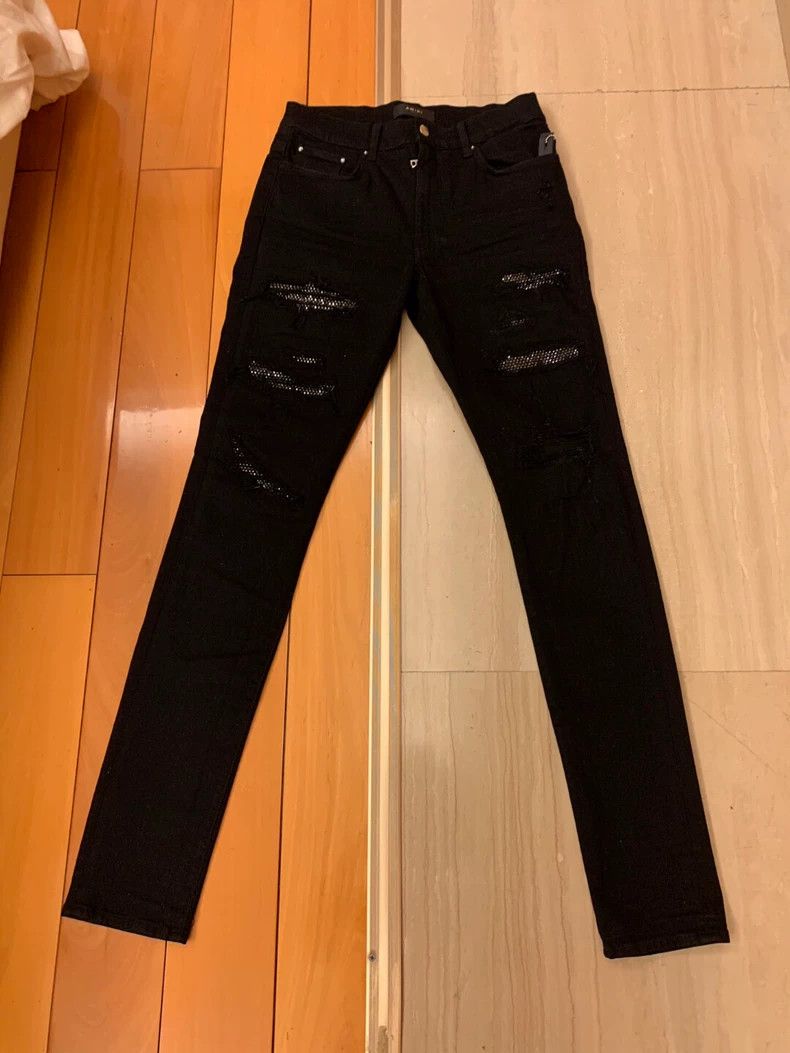 Amiri Amiri 18aw Black Diamond jeans Size US 32 / EU 48 - 1 Thumbnail