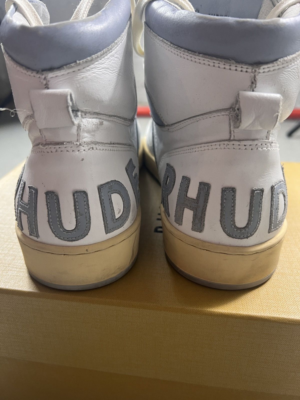 Rhude Rhude Rhecess High Top White/Blue Size 8 Size US 8 / EU 41 - 5 Thumbnail