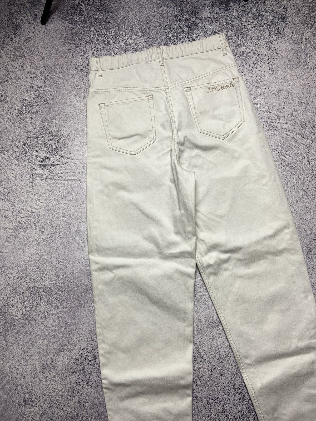 Designer × Isabel Marant Etoile Isabel Marant Etoile Jeans Women’s White Denim Pants Design Size 27" / US 4 / IT 40 - 16 Thumbnail