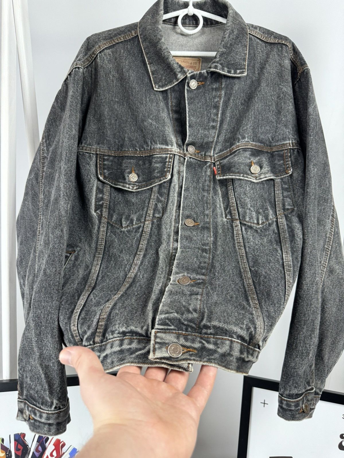 Levi's Vintage Clothing Vintage Levis Custom Made Jacket Size US L / EU 52-54 / 3 - 3 Thumbnail