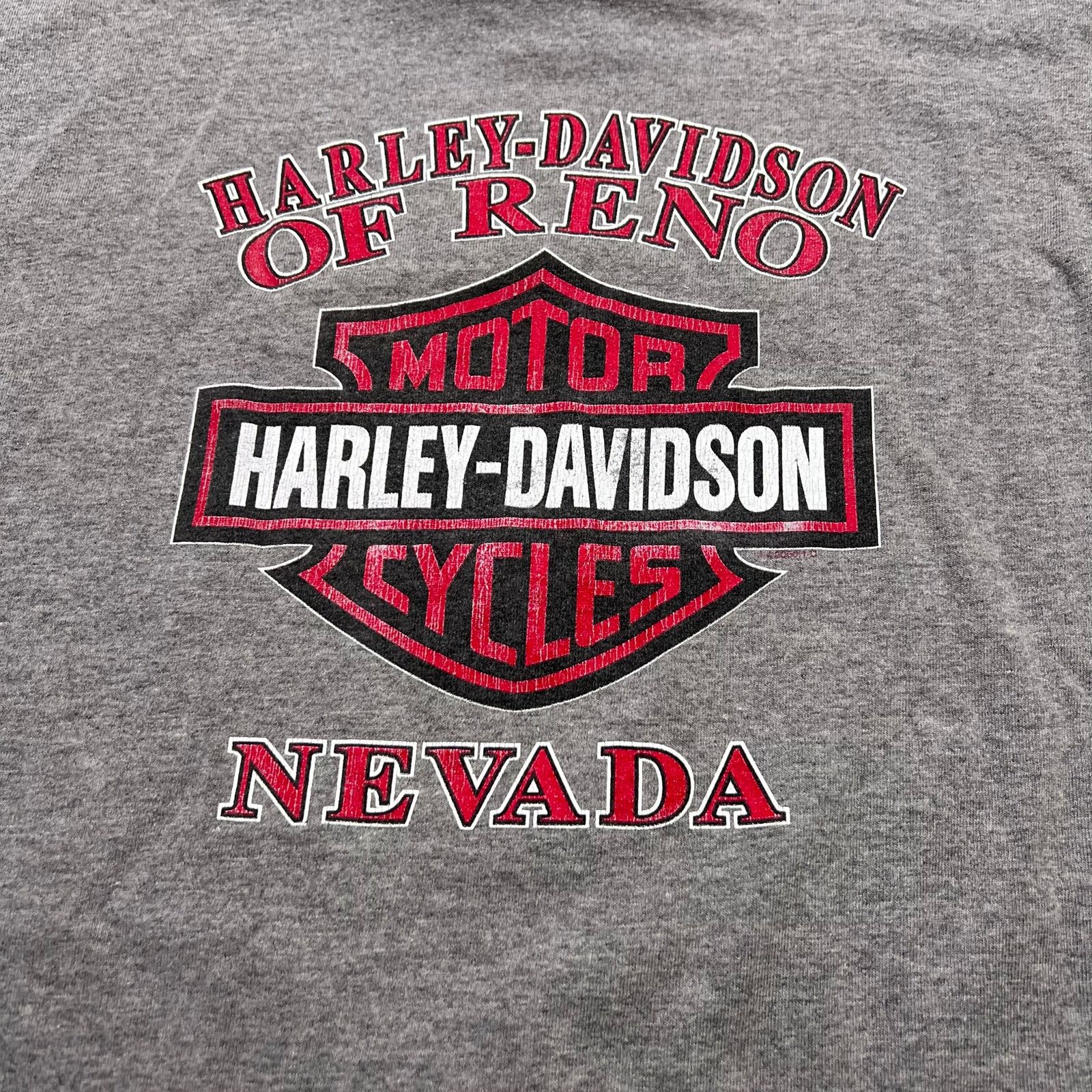 Harley Davidson Harley Davidson Reno Nevada T Shirt USA Made Double Sided M Size US M / EU 48-50 / 2 - 8 Thumbnail